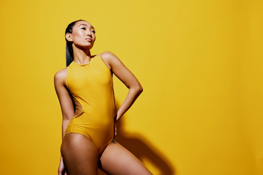 Woman Smile Studio Summer Person Beauty Swimsuit
